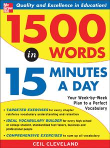 1500 Words in 15 Minutes a Day