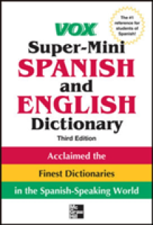 Vox Super-Mini Spanish and English Dictionary