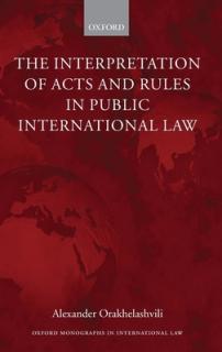 Oxford Monographs in International Law
