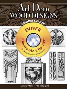 Art Deco Wood Designs CD-ROM & Book [With CD-ROM]