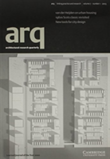 Arq: Architectural Research Quarterly: Volume 7, Part 1