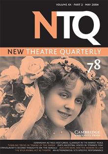 New Theatre Quarterly 78: Volume 20, Part 2