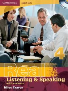 Cambridge English Skills Real Listening and Speaking Level 4 with Answers and Audio CDs [With 2 CDs]