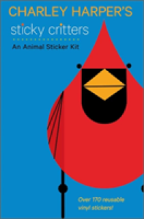 Charley Harper's Sticky Critters an Animal Sticker Kit