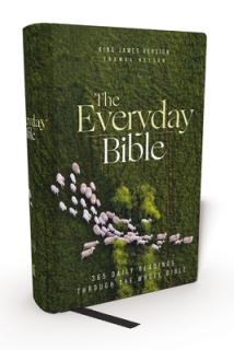 Kjv, the Everyday Bible, Hardcover, Red Letter, Comfort Print: 365 Daily Readings Through the Whole Bible
