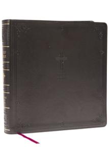 Nabre XL, Catholic Edition, Leathersoft, Black, Comfort Print: Holy Bible