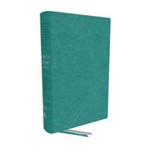 Nkjv, Word Study Reference Bible, Leathersoft, Turquoise, Red Letter, Comfort Print: 2,000 Keywords That Unlock the Meaning of the Bible