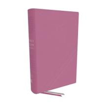 Kjv, Word Study Reference Bible, Leathersoft, Pink, Red Letter, Comfort Print: 2,000 Keywords That Unlock the Meaning of the Bible