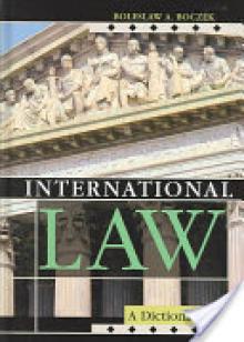 International Law: A Dictionary