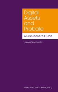 Digital Assets and Probate: A Practitioner's Guide