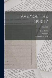 Have You the Spirit?: a Question for 1854; no. 192