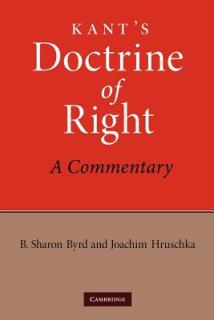 Kant's Doctrine of Right: A Commentary