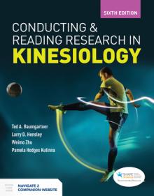 Conducting and Reading Research in Kinesiology