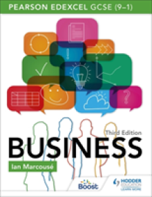 Pearson Edexcel GCSE (9-1) Business, Third Edition