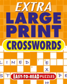 Extra Large Print Crosswords