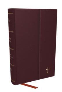NKJV Compact Paragraph-Style Bible W/ 43,000 Cross References, Burgundy Leatherflex W/ Magnetic Flap, Red Letter, Comfort Print: Holy Bible, New King