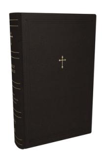 NKJV Compact Paragraph-Style Bible W/ 73,000 Cross References, Black Leathersoft with Zipper, Red Letter, Comfort Print: Holy Bible, New King James Ve