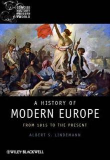 A History of Modern Europe: From 1815 to the Present