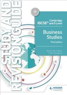 Cambridge Igcse and O Level Business Studies Study and Revision G