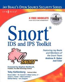 Snort Intrusion Detection and Prevention Toolkit [With CDROM]