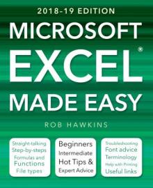 Microsoft Excel Made Easy (2018-19 Edition)