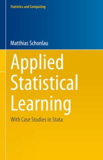 Applied Statistical Learning: With Case Studies in Stata