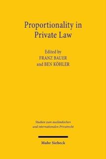 Proportionality in Private Law