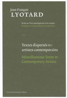 Miscellaneous Texts: Aesthetics and Theory of Art and Contemporary Artists