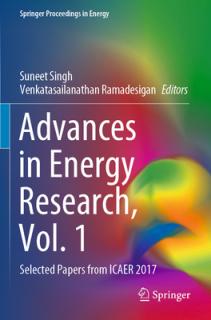 Advances in Energy Research, Vol. 1: Selected Papers from Icaer 2017