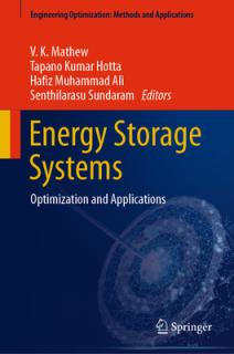 Energy Storage Systems: Optimization and Applications